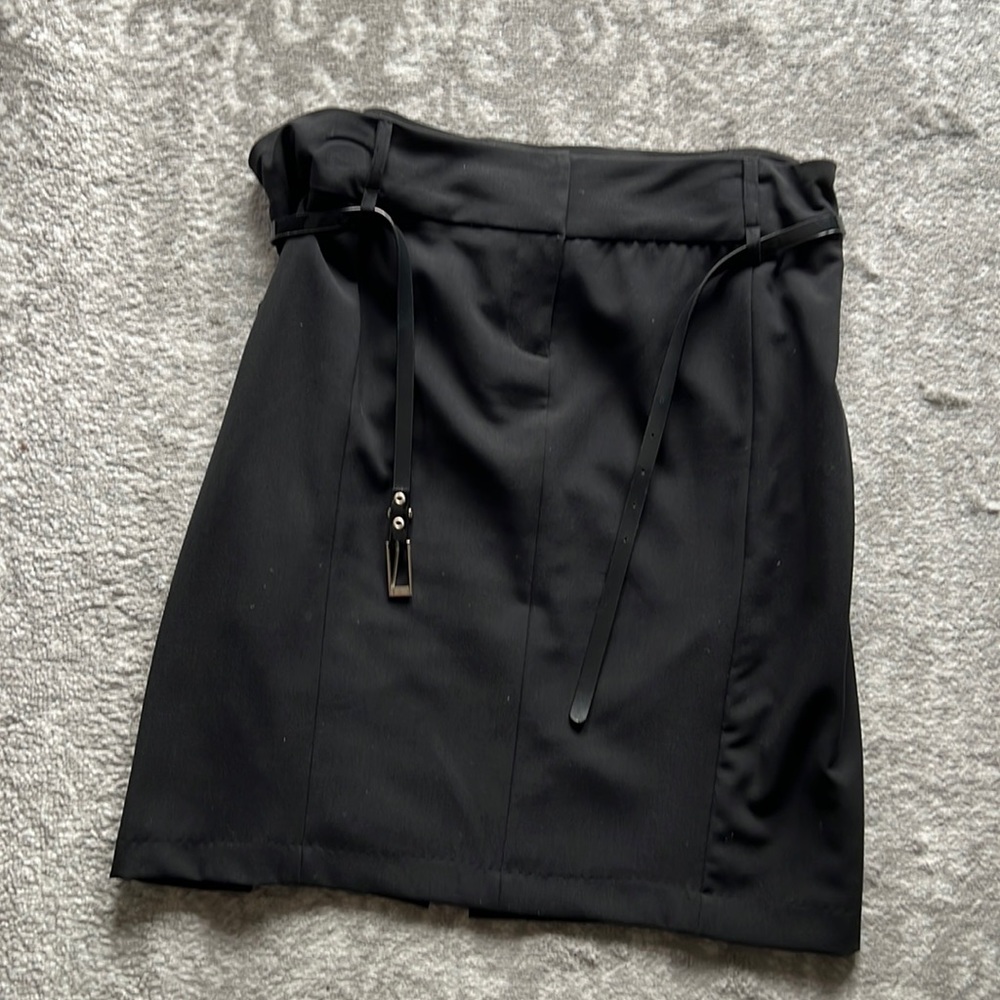 Black skirt